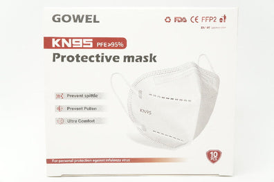 Gowel KN95 Protective Mask - Box of 10